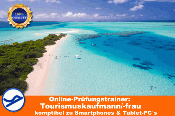 Tourismuskaufmann/-frau (Onlinetrainer) {{Online-Prüfungstrainer}}