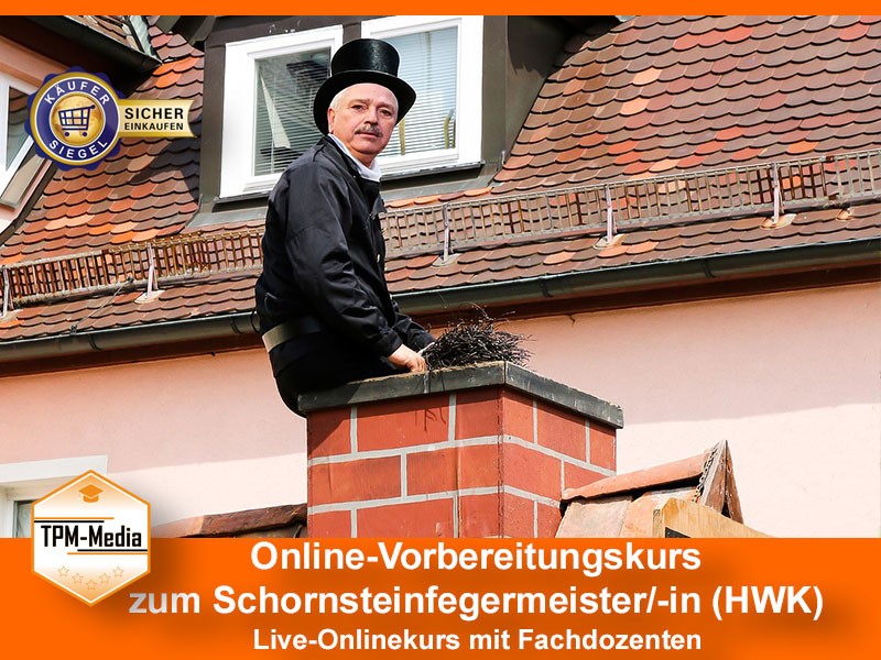 Online-Livekurse zum Schornsteinfegermeister/-in
